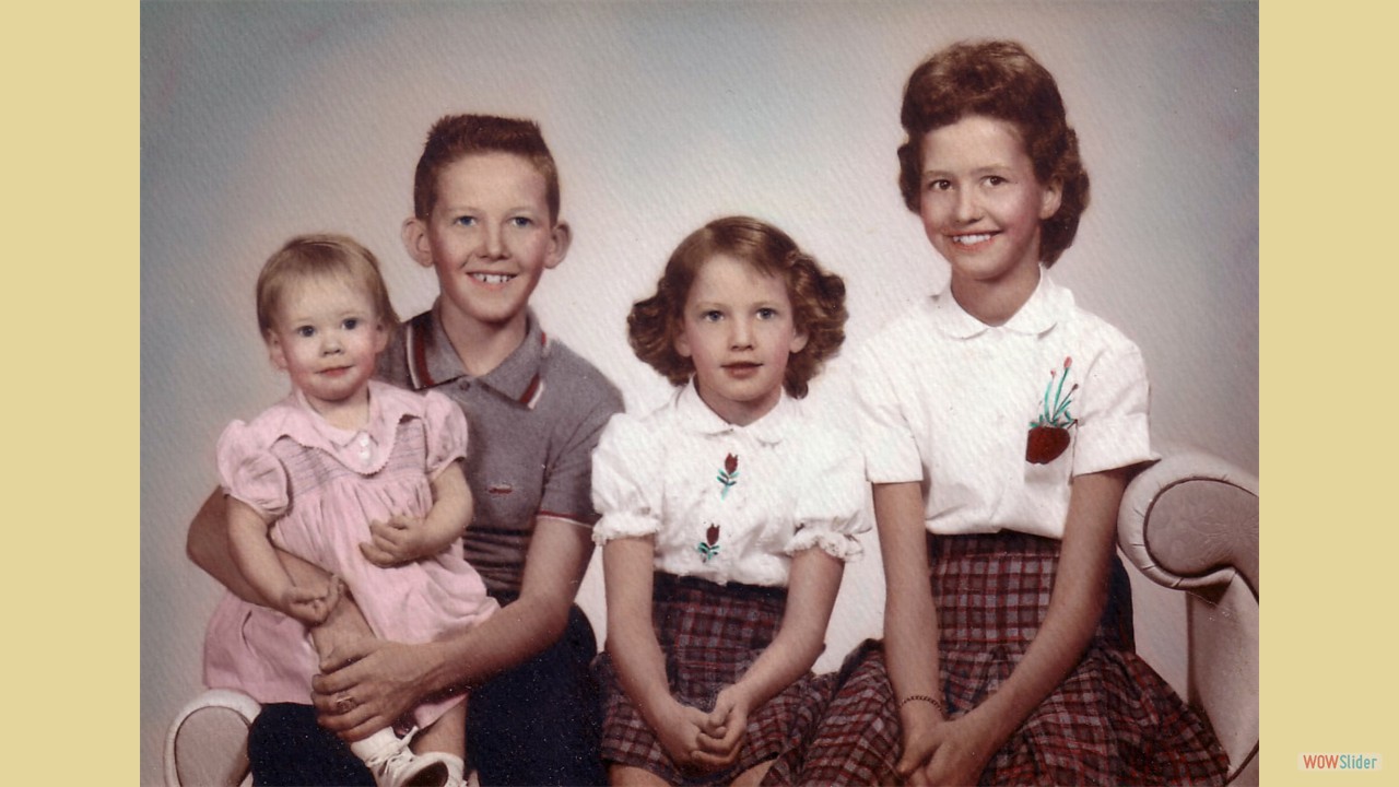 Kathy on right, Mariann, Chuck, Ruthie