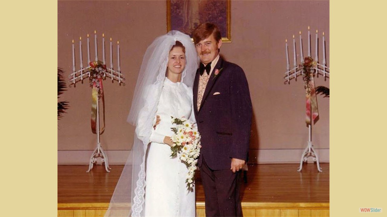 Bob and Kathy Wedding 