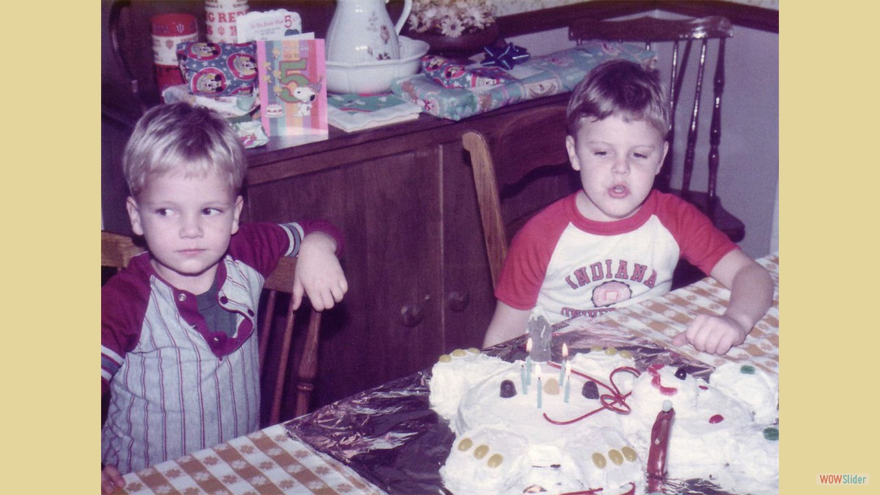 Eric and Mike Birthday cake