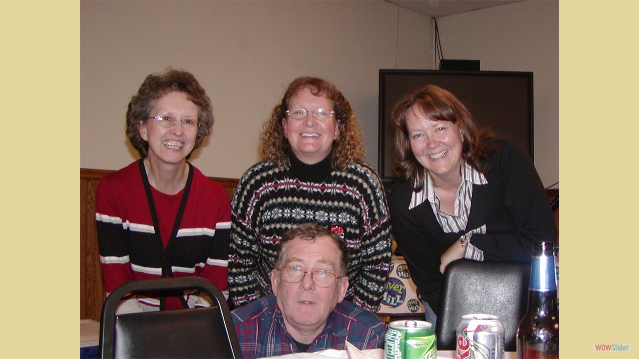 Kathy, Mariann, Ruthie and Chuck 