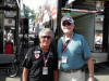 Bob with Mario Andretti