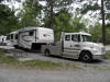 Our Rig at the Amicamp Best Travel Park outside of Richmond, VA