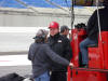 Chip Ganassi in the pits