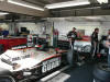 Panther Garage with Tire Changer Joe in background